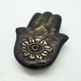 SMALL BRONZE HENNA INCESE BURNER - CANDLE HOLDERS, CANDLES